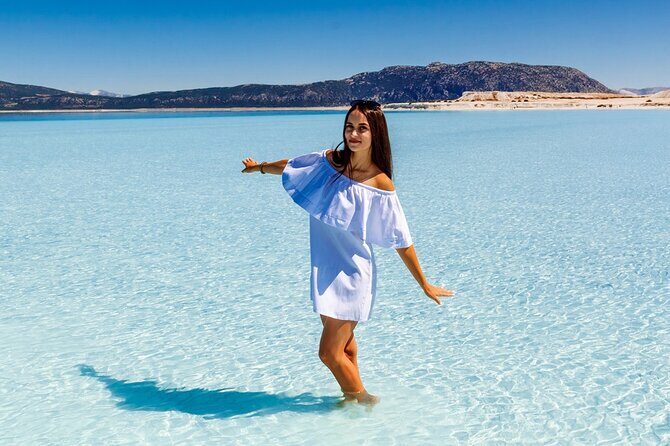 Kemer Exclusive Salda Lake & Pamukkale Day Tour w/Meals & Pickup - Pamukkale orientation with Hierapolis time (white terraces first)