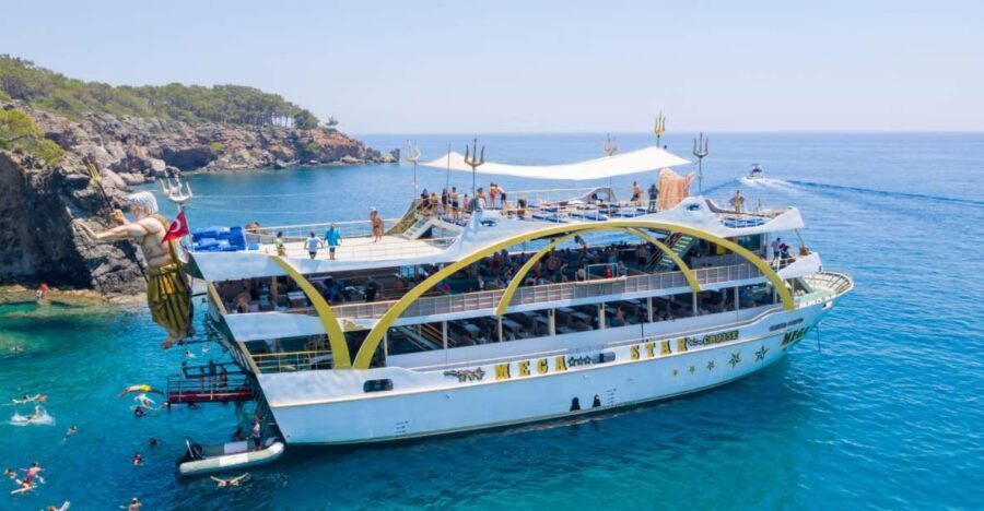 Kemer: Full-Day Boat Trip with Lunch and DJ - Key points to know before you go