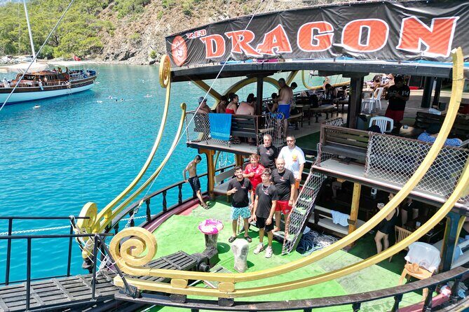 Kemer Full Day Pirate Boat Trip with Lunch and Optional Transfer - Stop 1 at Marina Kemer G: Boarding, the First Cruise Leg, and the Onboard Setup