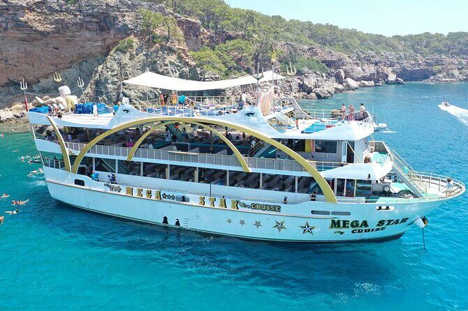 Kemer Mega Star Boat Trip With Hotel Transfer and Lunch - Key things you should know before you go