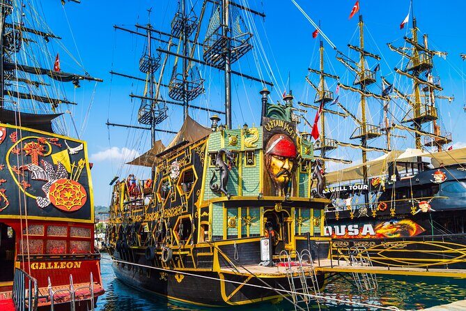 Kemer Pirate Boat Trip - Group size and the English-language reality