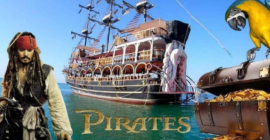 Kemer Pirates Boat Trip - From Kemer hotel gate to pirate ship: the 7-hour rhythm