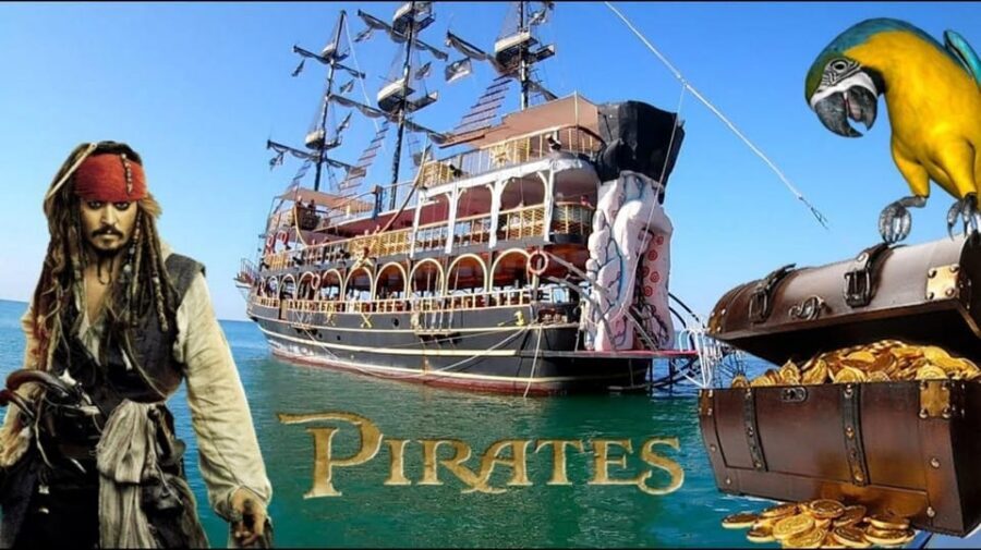 Kemer Pirates Boat Trip - Cleopatra Bay: the famous name, the real swim time