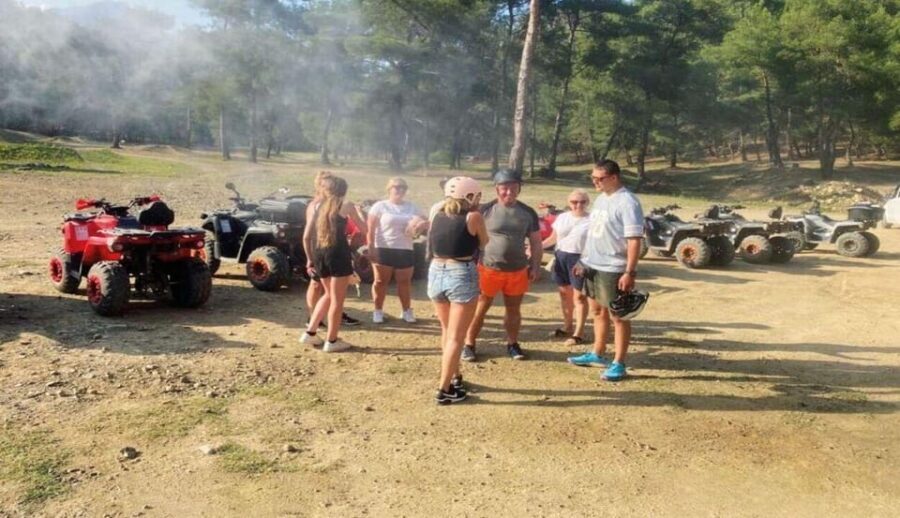 Kemer: Quad Safari Experience - Göynük Canyon swim stop: where the trip gets memorable