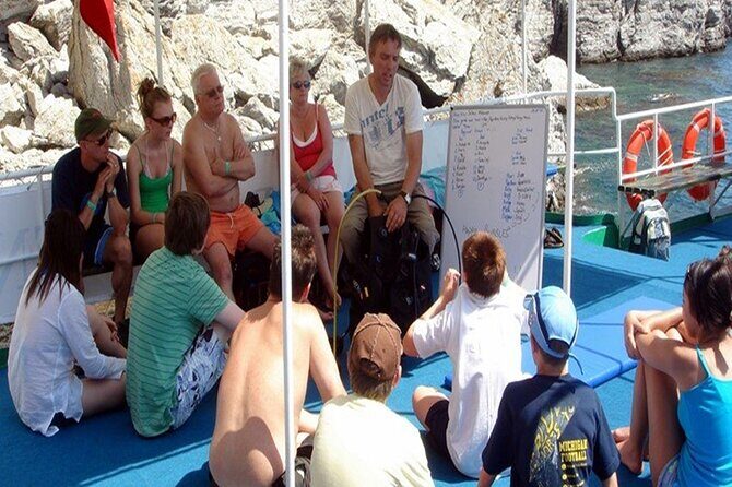 Kemer Scuba Diving Experience: Two Dives with Lunch - Training first: briefing, safety rules, and signal language