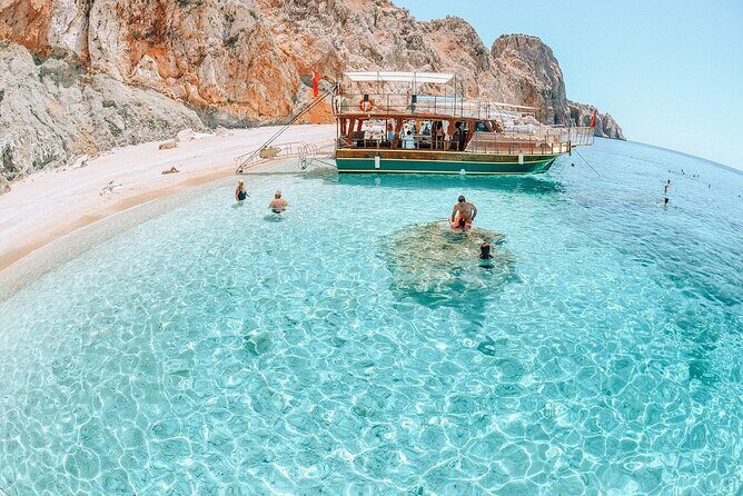 Kemer Suluada Boat Tour (Maldives of Turkey) With Hotel Transfer - Stop 2: Lunch and the Kumluca break