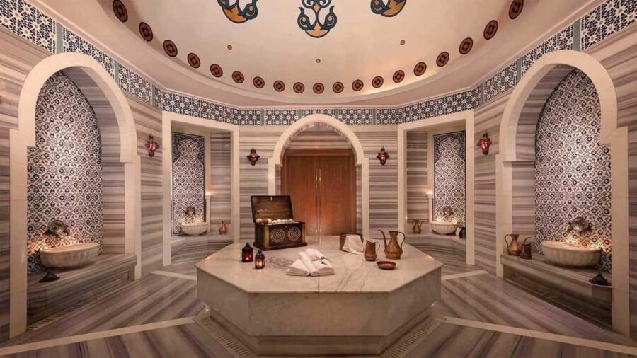 Kemer: Turkish Bath Experience with Hotel Transfer - Clay Face Mask and the Wrap-Up Drinks
