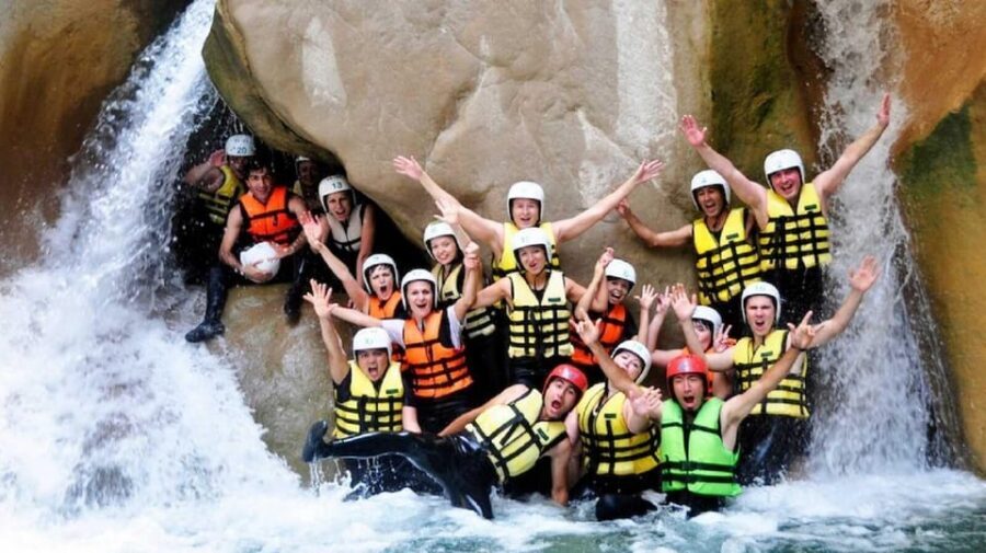 Köprülü Canyon Adventure, Rafting, Zipline, Canyoning 3 in 1 - Rafting the 7 km route and the natural pool swim break