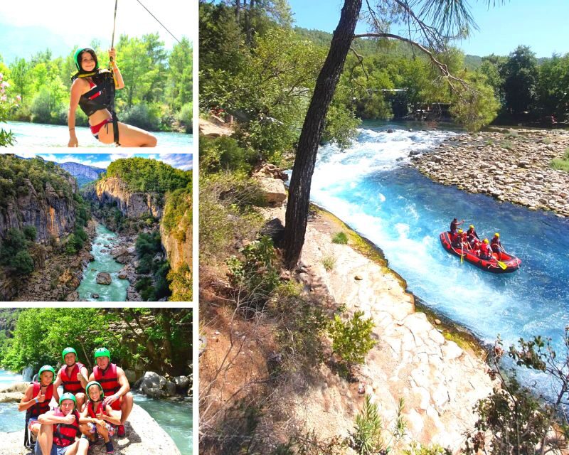 Mix Combo Adventure Tour: Zipline, River Rafting, Canyoning - Getting there and around: the value of the bus pickup