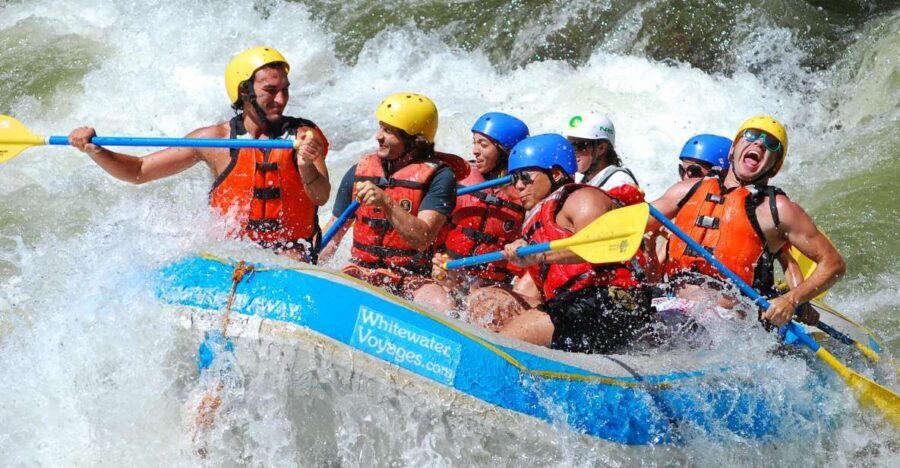 Mix Combo Adventure Tour: Zipline, River Rafting, Canyoning - Wet canyoning: jump, scramble, swim, and abseil