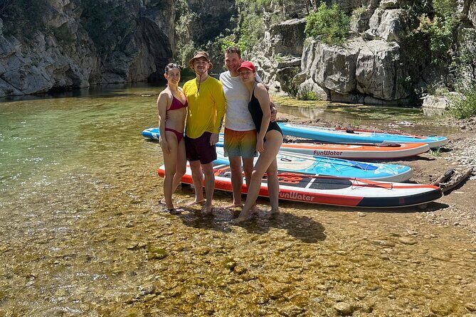 Natural Canyon Sup and Canoe Experience in Antalya - Swim breaks: refreshing, but only if you’re set up safely