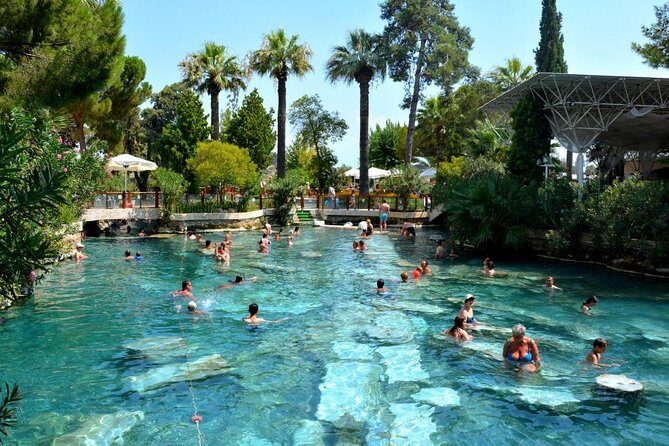 Pamukkale Hierapolis and Cleopatra's Pool Tour with lunch from Antalya - Hierapolis ruins: theater, necropolis areas, and St. Philip’s tomb
