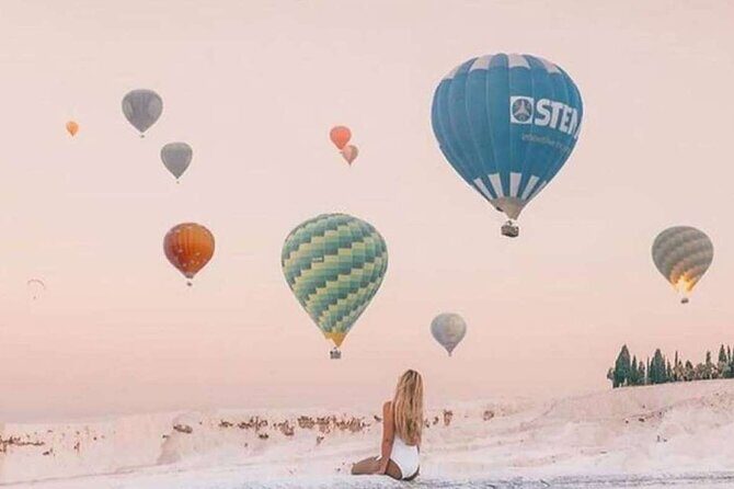 Pamukkale Hot Air Balloon Ride Certificate and 2 Meals in Antalya - The sunrise balloon ride, certificate, and the champagne moment