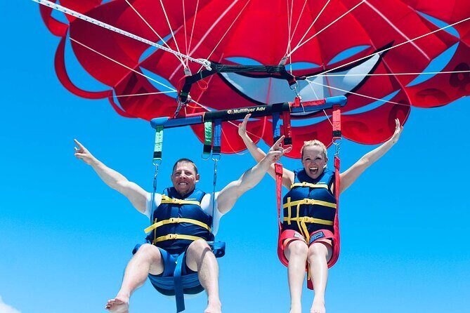 Parasailing Water Activity.. (Full Adrenaline) - Konyaalti Beach Parasailing: The Fast Route to a Big-Antalya View