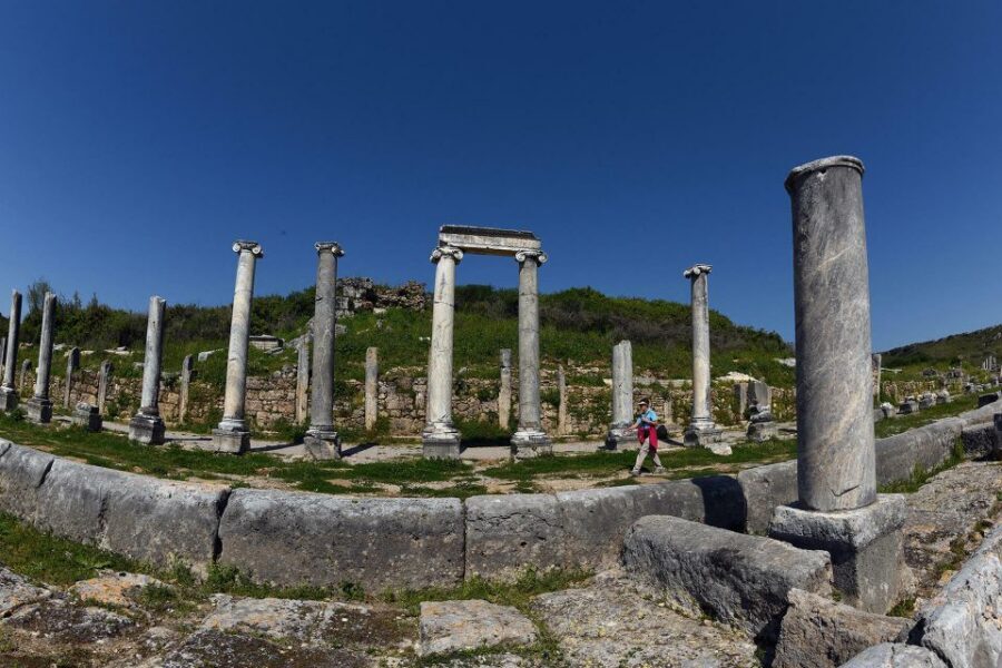 Perge, Aspendos & city of Side Full-Day Tour from Antalya - Perge: Artemis legend, Hellenistic Gate, and streets that keep their shape