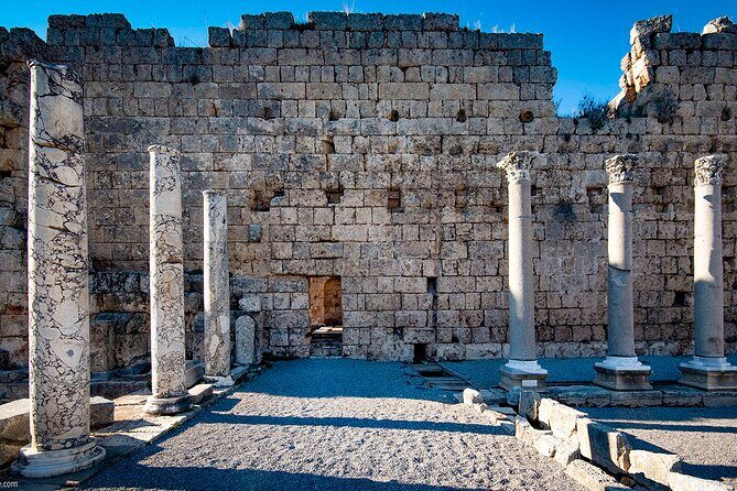 Perge Aspendos Side and Manavgat Waterfall Tour - Stop 1: Perge Ancient City and the Feeling of a Real Roman-era Streetscape