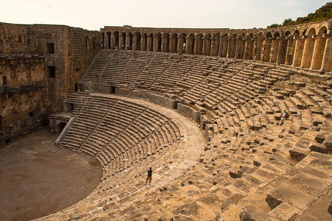 Perge, Aspendos, Side and Waterfall Full Day Tour - Guide Power: Ali, Fatima, and Other Styles That Change the Day