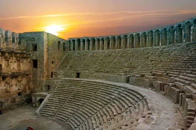 Perge Aspendos Side Waterfall Tour - Aspendos Theatre: The Best-Preserved Amphitheatre Moment