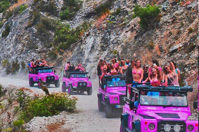PINK JEEP TOUR - Alanya Jeep Safari - How This Pink Jeep Day Feels Different From a Standard Bus Tour