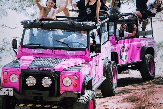 PINK JEEP TOUR - Alanya Jeep Safari - Stop 2: Dim Magarasi Cave Visit (Big Cave Time, Extra Tickets)