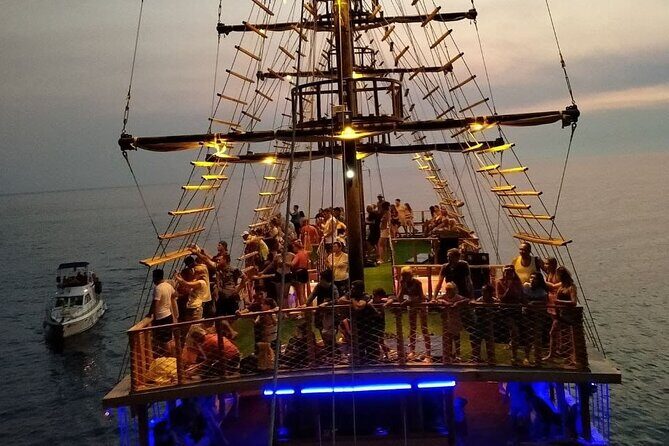 Pirate Boat Tour With Foam Party in Alanya - Food, drinks, and the rules that keep it smooth