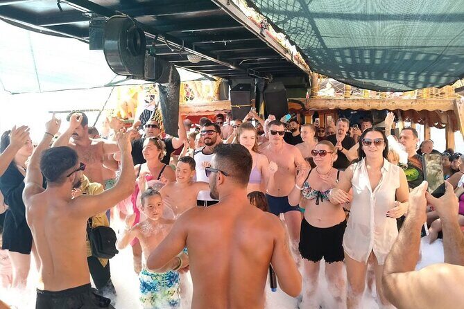 Pirate Boat Tour With Foam Party in Alanya - Pickup, meeting point, and getting oriented fast