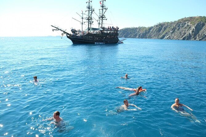 Pirate Boat Trip around Kemer from Antalya with Lunch - Sailing Time and the Sea Breaks: What the Itinerary Feels Like