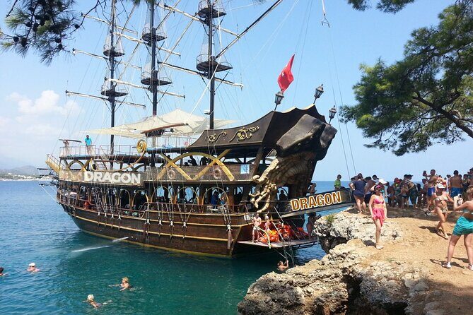 Pirates Boat Trip with optional Pick Up - Drop Off from Antalya - From Antalya to the marina: how the timing really works