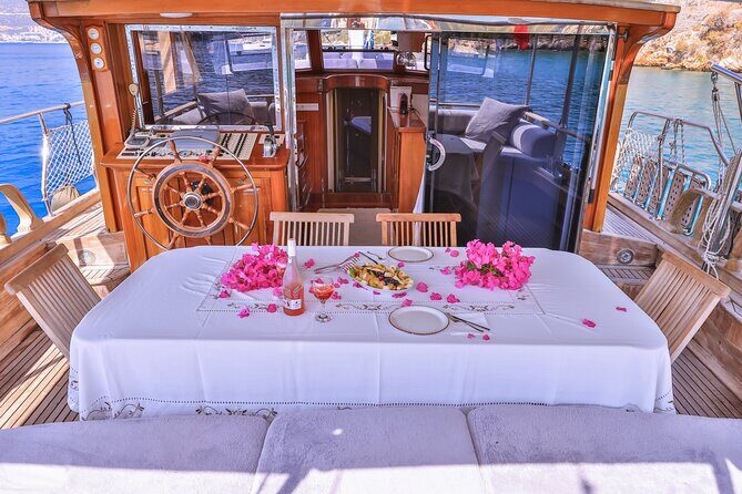 Private Boat Trip to Kas Islands including BBQ Lunch - A private 55-foot sailing boat day that actually feels private