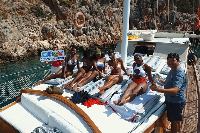 Private Boat Trip to Kas Islands including BBQ Lunch - Limanagzi (Harbor Mouth Bay) and Big Pebble Beach: the quiet beach breaks