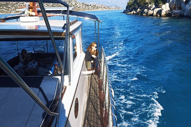 Private Kekova Boat Tour from Demre - Simena Castle: royal tombs, Necropolis area, and that steep path reality