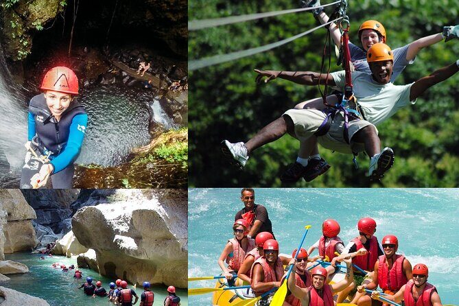 Rafting at Koprulu Canyon with Zipline Incl. Lunch f/Antalya - Canyoning option: climbing, swimming, and the cold-water factor