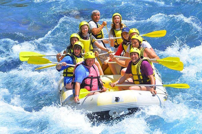 Rafting Combo Tour from Antalya: Zipline, Quad/Buggy w/Lunch - Pickup in Antalya: follow the hotel gate rule