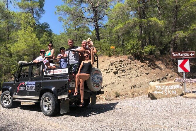 Rafting & Jeep Safari Tour From Antalya, Alanya, Side - Cactus garden, valley of flowers, and the Sardar Sarovar reservoir area