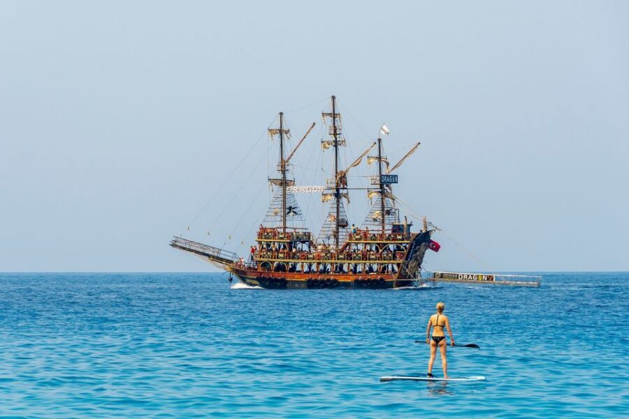 Red Dragon Pirate Boat Trip & Lunch - The Cruise Toward Phaselis: Why the Sea Leg Matters