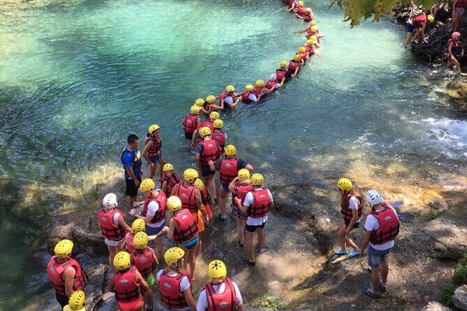 River Rafting Tour with Lunch & Roundtrip transfer from Side - The first rafting run: adrenaline with a clear mid-day reset