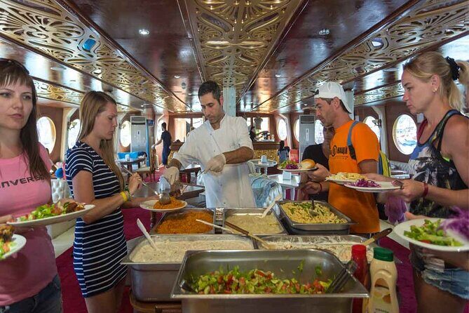 Side-Alanya: Pirate Yacht Tour (Legend Big Kral) with Lunch-Drink - Swim breaks and sea time: how to make the most of shorter water stops