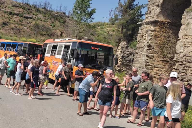 Side: Cabrio Bus and Boat Tour (Combined Mix Tour) - Getting picked up in Side and settling into the open-air ride