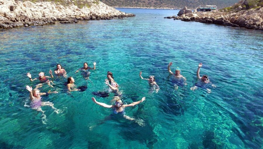 Side: Dolphin Island Boat Trip with Lunch & Unlimited Drinks - Kumköy pickup and a pirate-ship day at sea