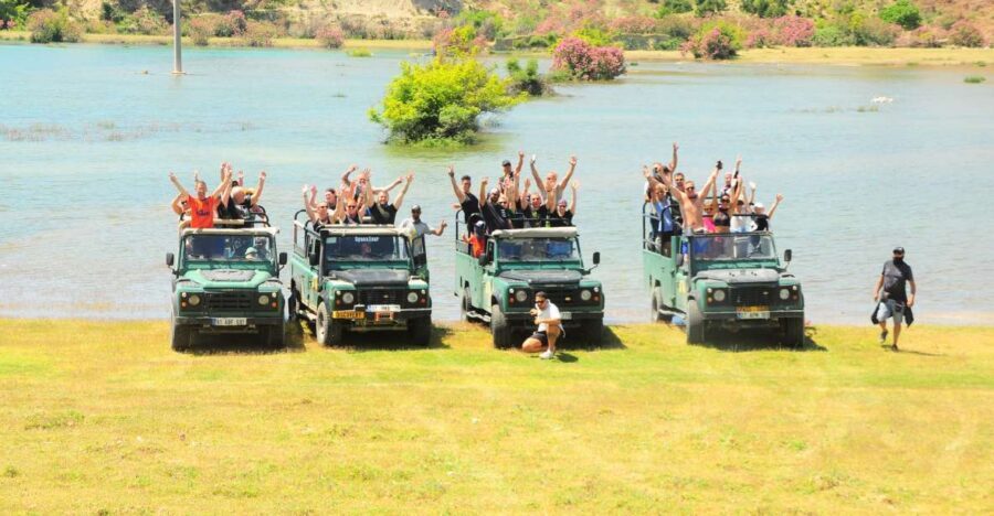 Side: Green Canyon and Waterfall Jeep Safari with Lunch - Side to Taurus: How the Jeep Day Gets Going