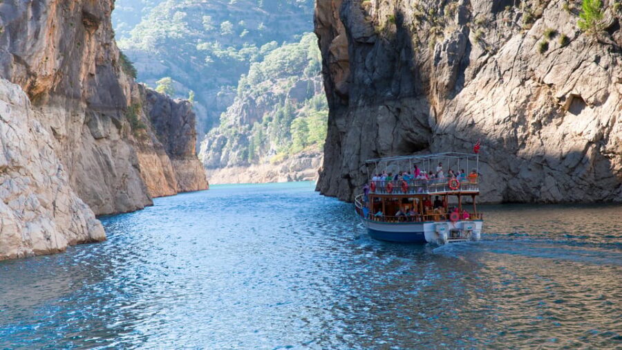 Side: Green Canyon Boat Trip & Bus Safari with Lunch - Taurus villages and a mosque visit: seeing how people live, not just what to photograph