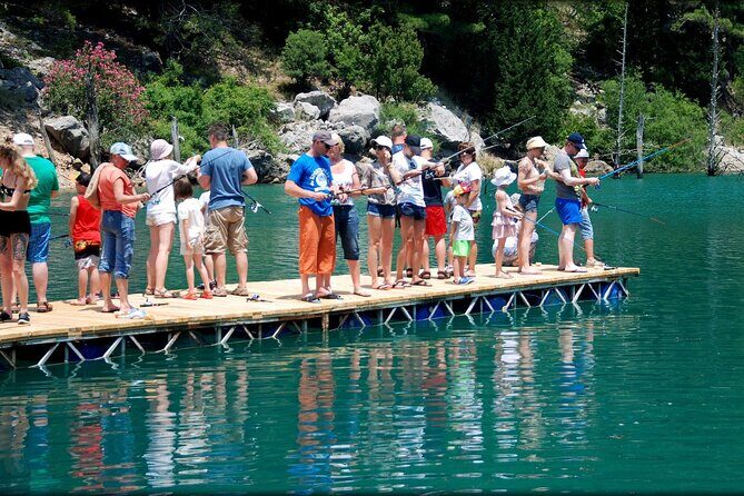 Side Green Canyon Boat Trip With Unlimited Drinks And Lunch - The 14 km Green Canyon cruise: where your phone storage goes to work