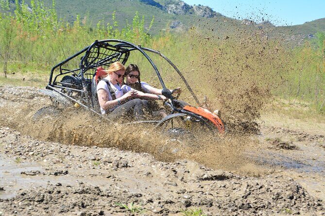 Side: Guided Buggy UTV Safari Tour - How the Side Pickup and Safety Setup Works