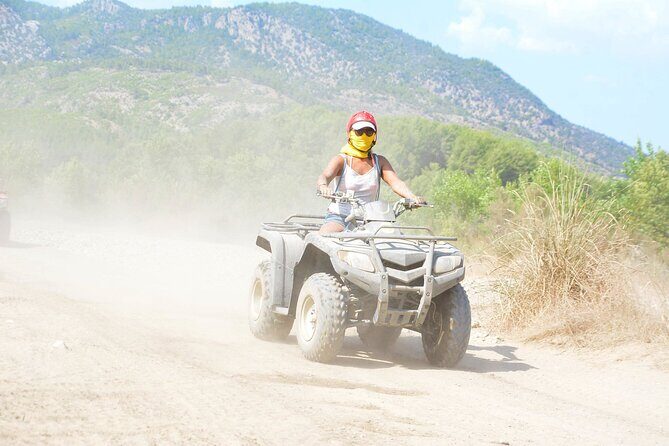 Side: Guided Quad Bike Riding Experience - Photos and DVD: Optional, Paid Separately, and Sometimes Best Handled Smartly