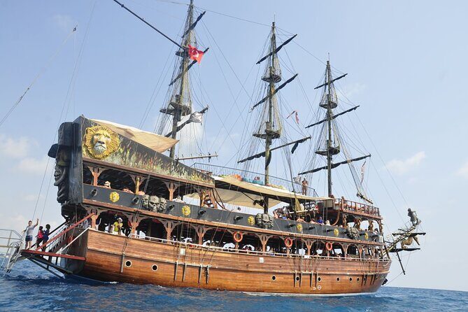 Side Manavgat Boat Trip With Lunch And Unlimited Drinks - The swim break at the river meeting the Mediterranean