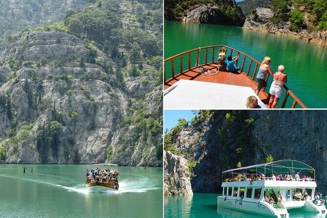 Side / Manavgat : Green Canyon Boat Trip w/ Lunch & Soft Drinks - Where the scenery comes from: understanding the dam-lake setting