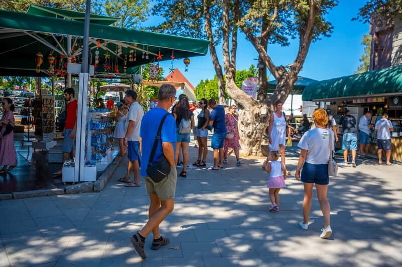 Side: Manavgat River Boat Trip & Grand Market w/ Lunch - The Swim Stop at the River Mouth: Quick, Refreshing, and Real