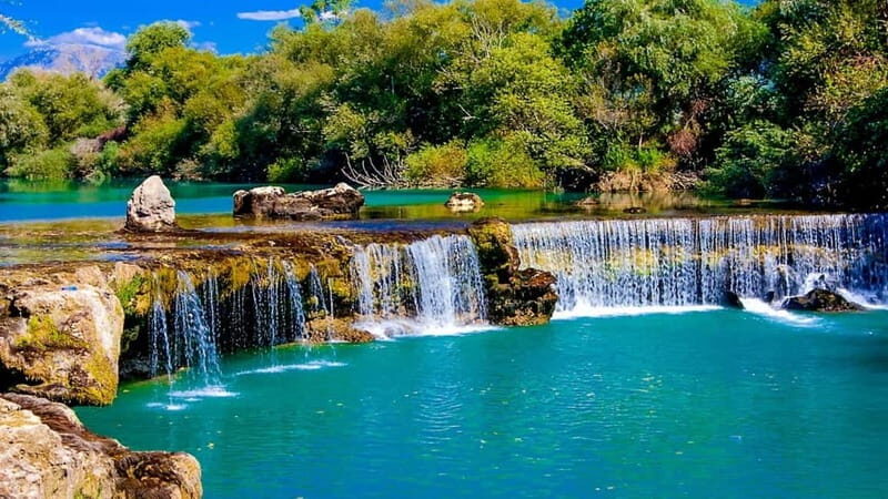 Side Mix Tour: Cabrio Safari & Green Canyon Boat & Waterfall - Külliye Mosque and Grand Dam View: Culture With a Scenic Payoff