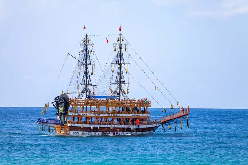 Side: Pirate Boat Trip with Lunch & Swimming Stops - Key highlights at a glance