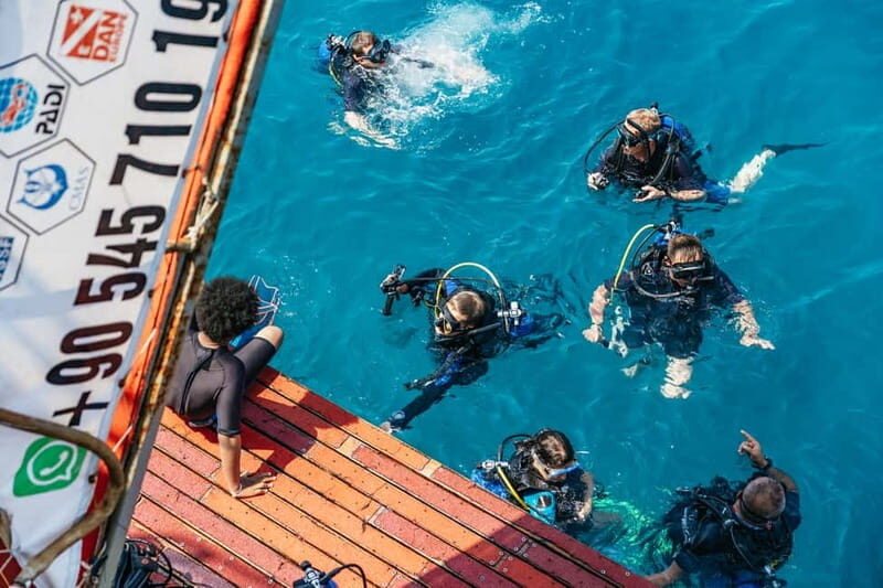 Side: Scuba Diving, Underwater Museum, 2 Dives incl. Lunch - Getting from stop to stop: boat rides, clear-water chances, and time to reset